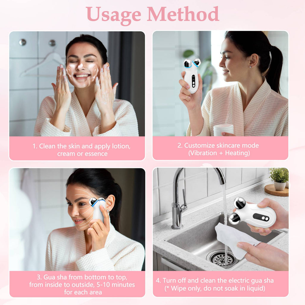 microcurrent device facial contouring jawline definition