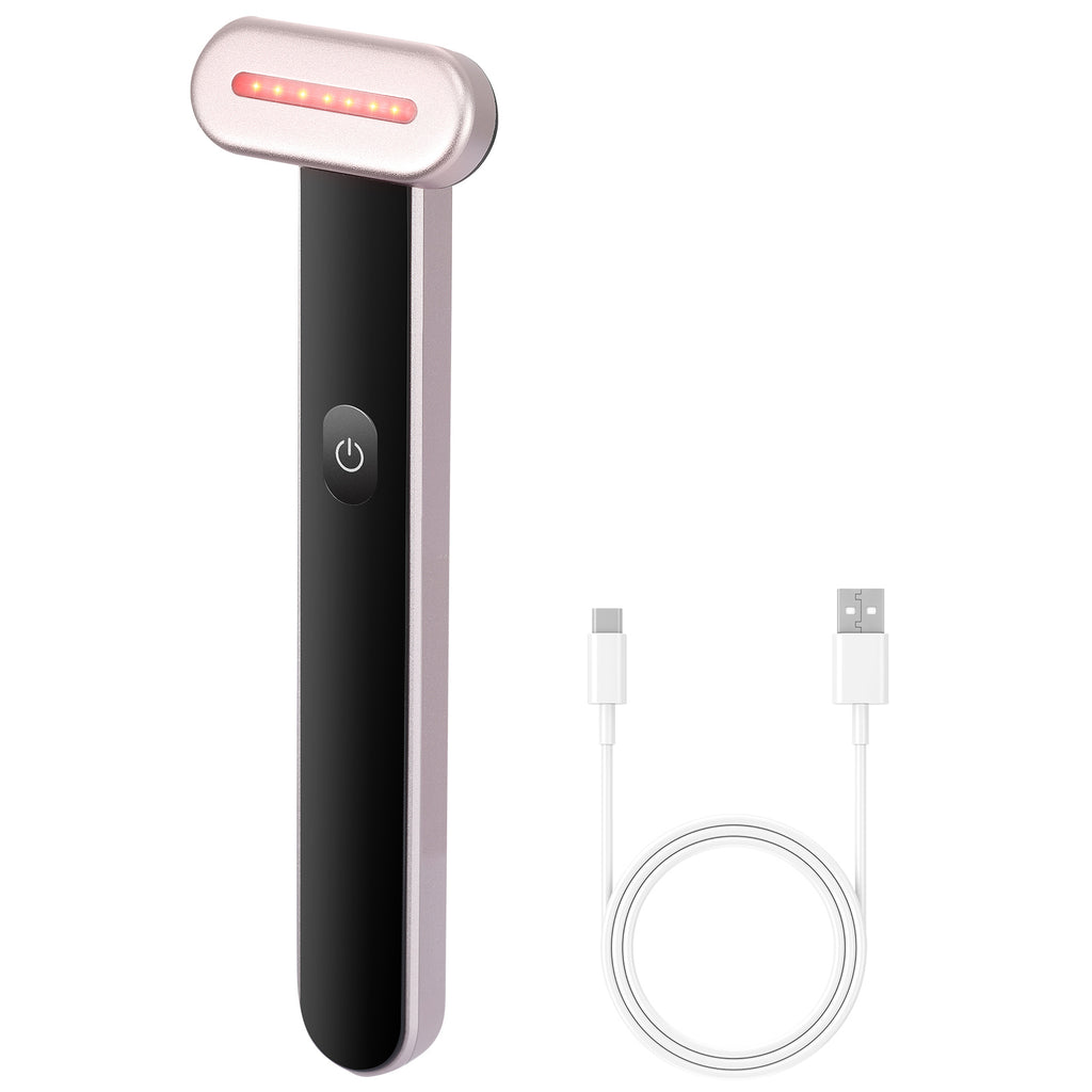 red light therapy wand 7 color LED facial massager