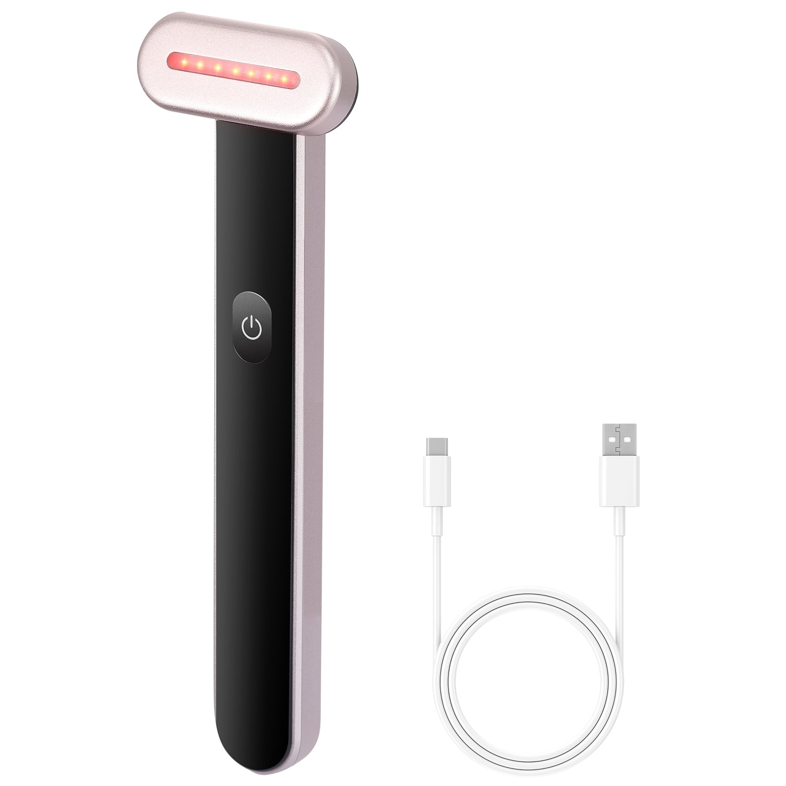 red light therapy wand 7 color LED facial massager