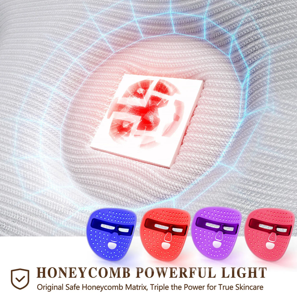 professional LED face mask ships from United States 3 to 5 days delivery