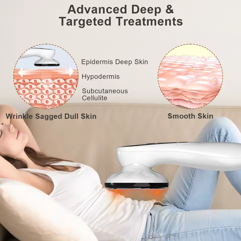RF body massager for arms and thighs at-home use